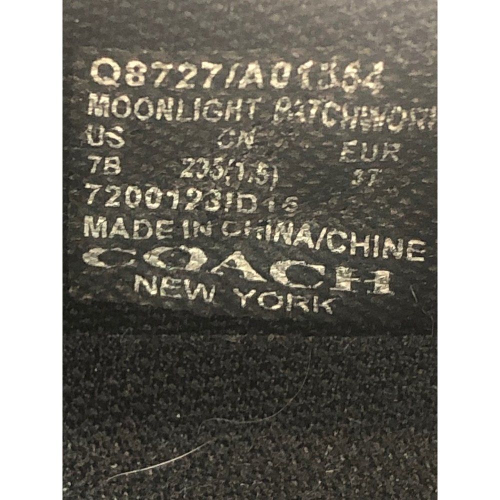 Coach Moonlight Patchwork Leather Sneakers Womens… - image 4
